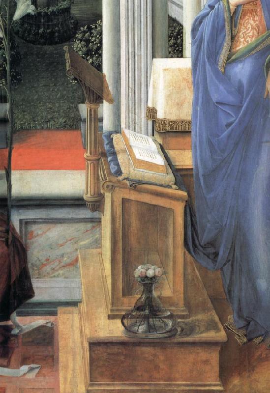 Fra Filippo Lippi Details of The Annuncication oil painting picture